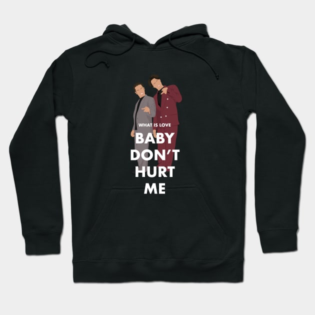 What is love, Baby Don't Hurt Me Hoodie by BodinStreet